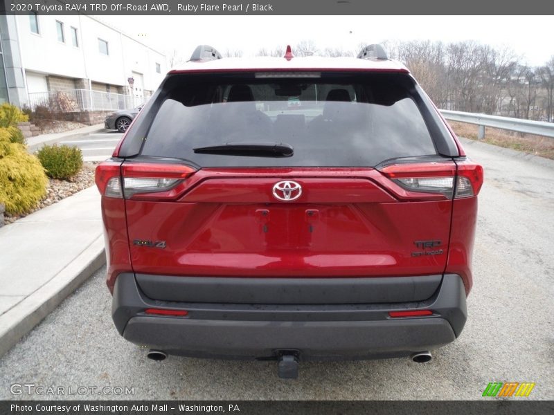 Ruby Flare Pearl / Black 2020 Toyota RAV4 TRD Off-Road AWD