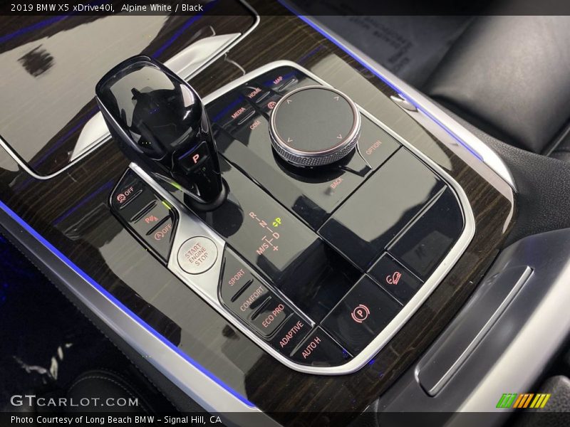 Alpine White / Black 2019 BMW X5 xDrive40i