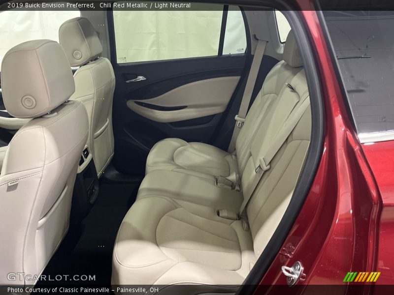 Chili Red Metallic / Light Neutral 2019 Buick Envision Preferred