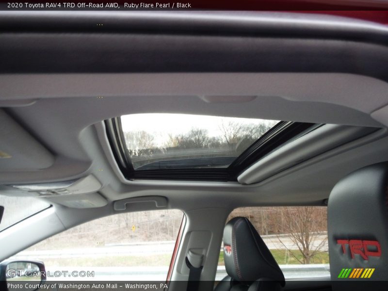 Ruby Flare Pearl / Black 2020 Toyota RAV4 TRD Off-Road AWD