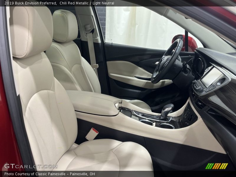 Chili Red Metallic / Light Neutral 2019 Buick Envision Preferred