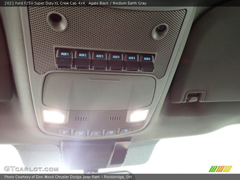 Agate Black / Medium Earth Gray 2021 Ford F250 Super Duty XL Crew Cab 4x4