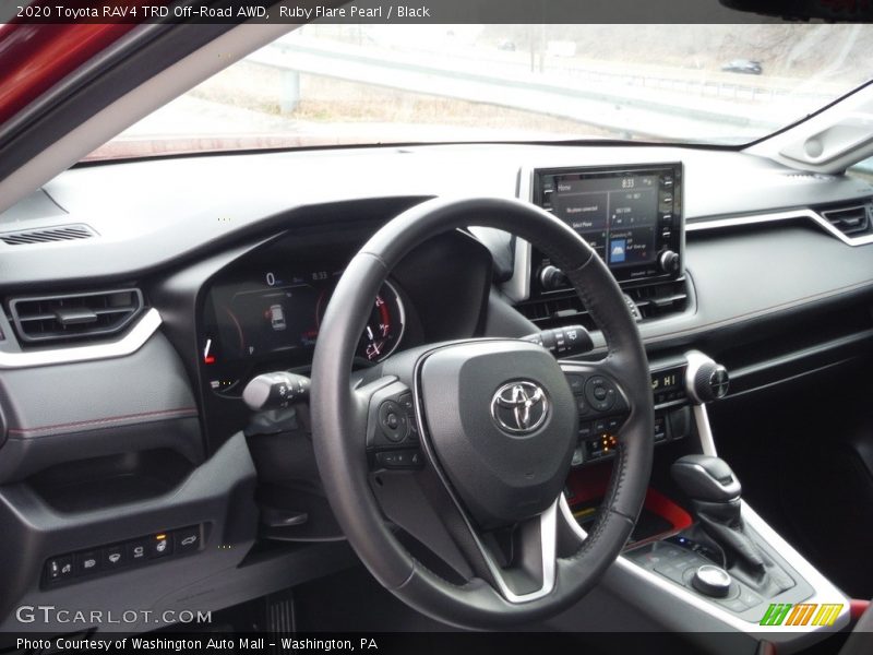 Dashboard of 2020 RAV4 TRD Off-Road AWD