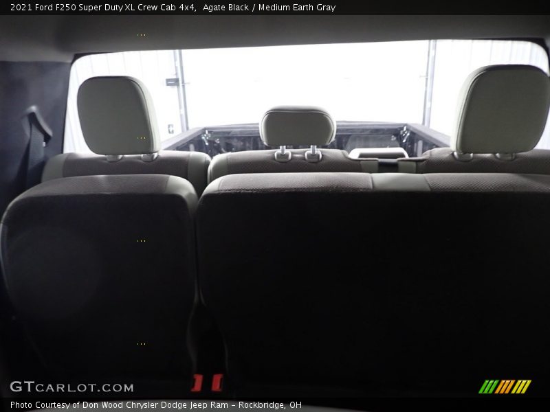 Agate Black / Medium Earth Gray 2021 Ford F250 Super Duty XL Crew Cab 4x4