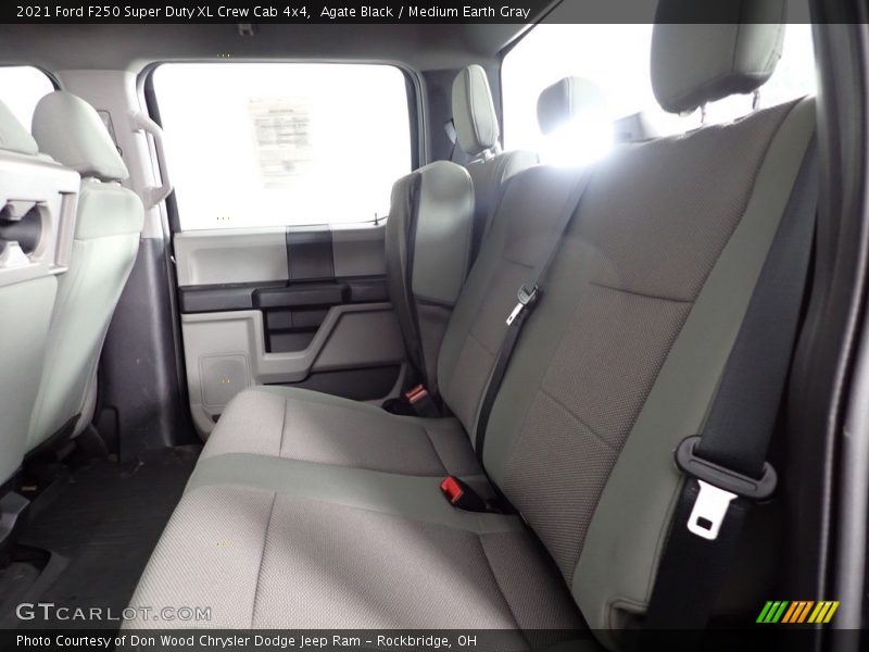 Agate Black / Medium Earth Gray 2021 Ford F250 Super Duty XL Crew Cab 4x4