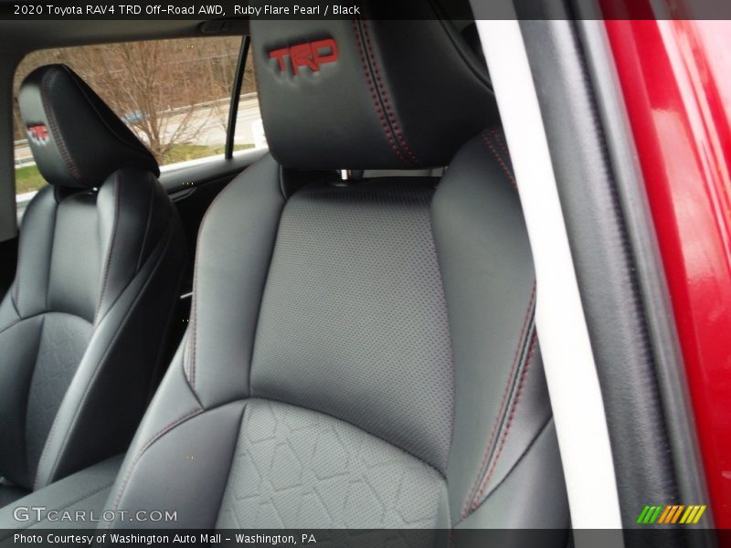 Front Seat of 2020 RAV4 TRD Off-Road AWD