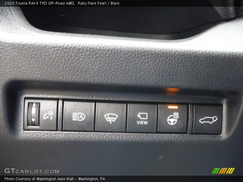 Ruby Flare Pearl / Black 2020 Toyota RAV4 TRD Off-Road AWD
