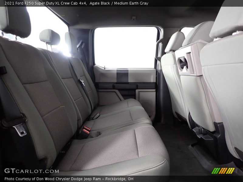 Agate Black / Medium Earth Gray 2021 Ford F250 Super Duty XL Crew Cab 4x4
