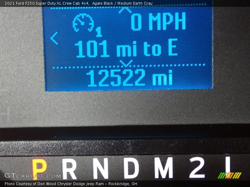 Agate Black / Medium Earth Gray 2021 Ford F250 Super Duty XL Crew Cab 4x4