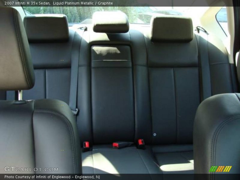 Liquid Platinum Metallic / Graphite 2007 Infiniti M 35x Sedan