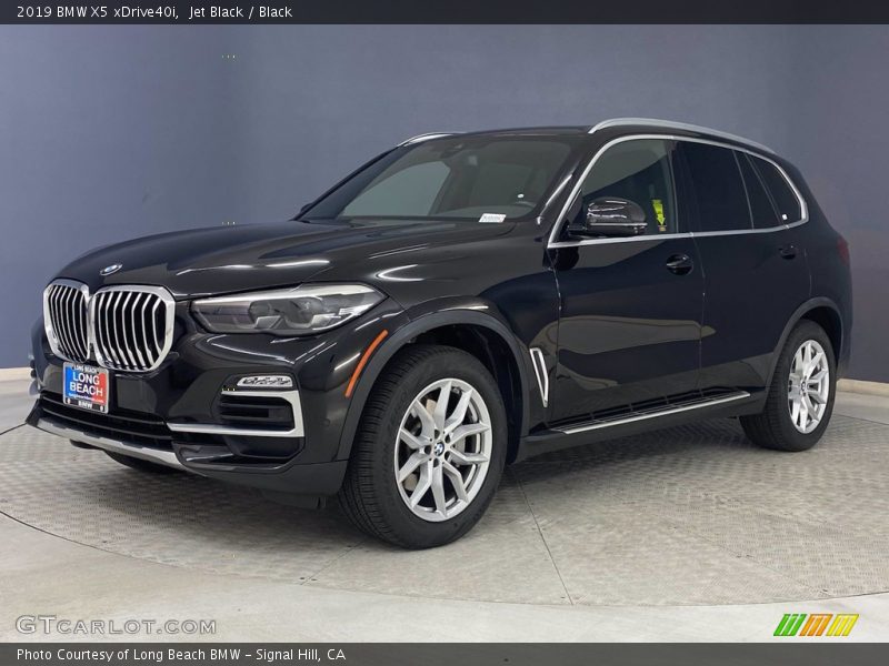 Jet Black / Black 2019 BMW X5 xDrive40i
