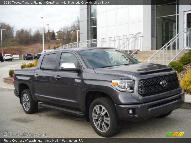 Front 3/4 View of 2020 Tundra Platinum CrewMax 4x4