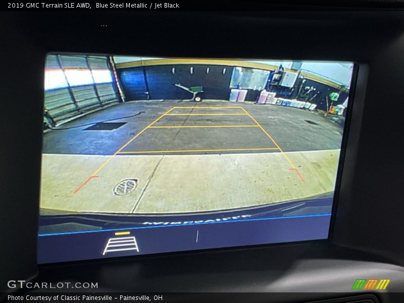 Blue Steel Metallic / Jet Black 2019 GMC Terrain SLE AWD