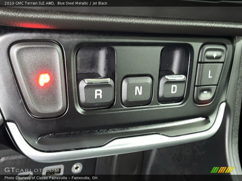 Blue Steel Metallic / Jet Black 2019 GMC Terrain SLE AWD