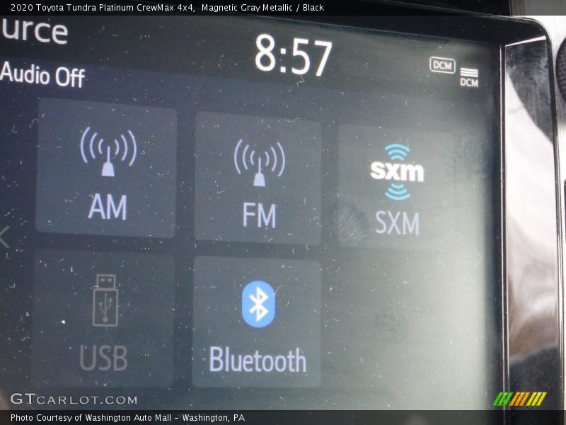 Magnetic Gray Metallic / Black 2020 Toyota Tundra Platinum CrewMax 4x4