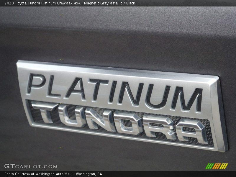  2020 Tundra Platinum CrewMax 4x4 Logo