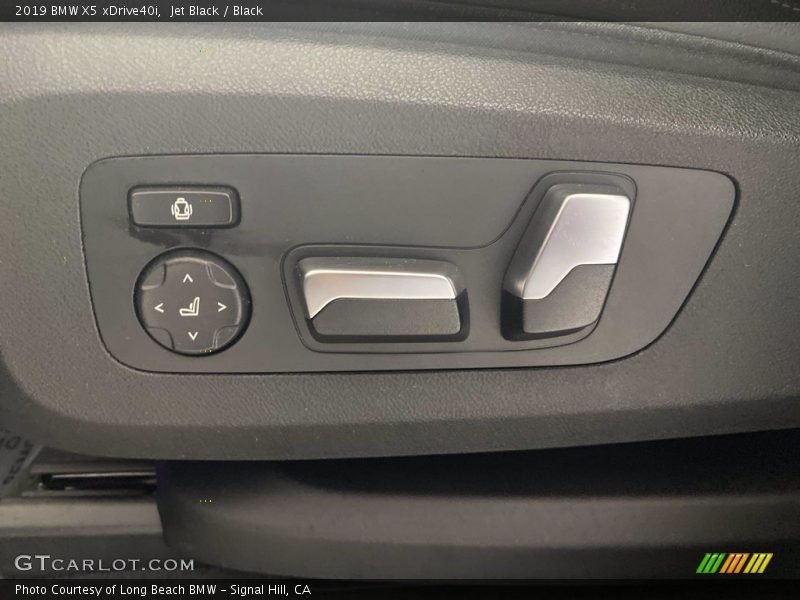 Jet Black / Black 2019 BMW X5 xDrive40i