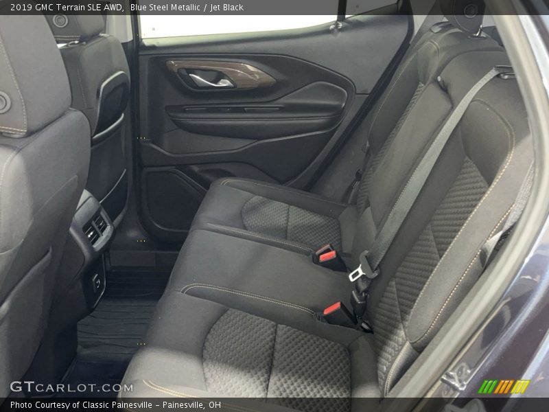 Blue Steel Metallic / Jet Black 2019 GMC Terrain SLE AWD