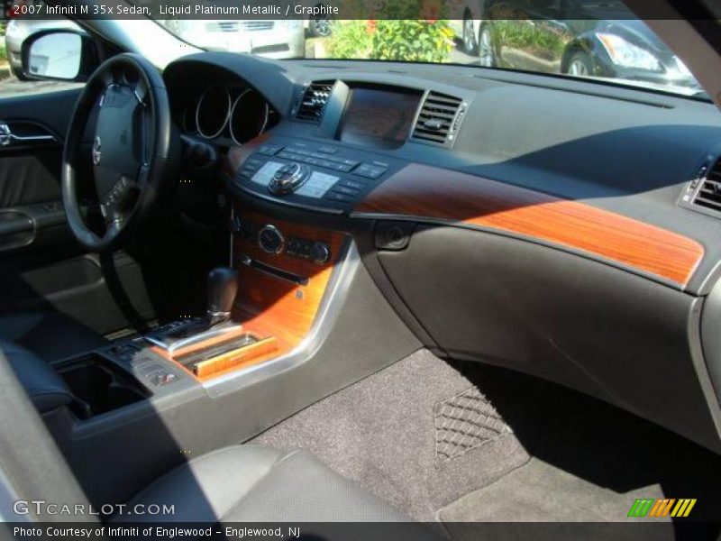 Liquid Platinum Metallic / Graphite 2007 Infiniti M 35x Sedan