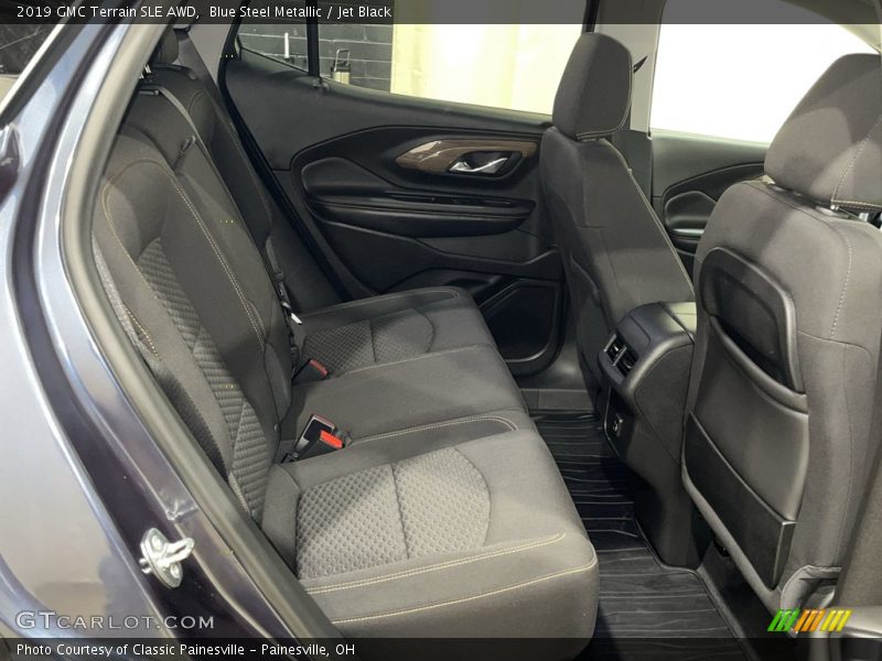 Blue Steel Metallic / Jet Black 2019 GMC Terrain SLE AWD