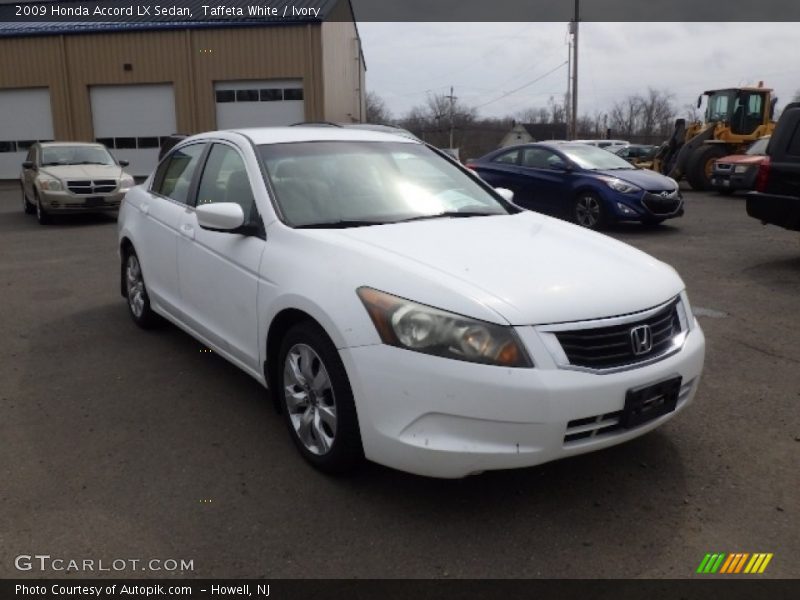 Taffeta White / Ivory 2009 Honda Accord LX Sedan