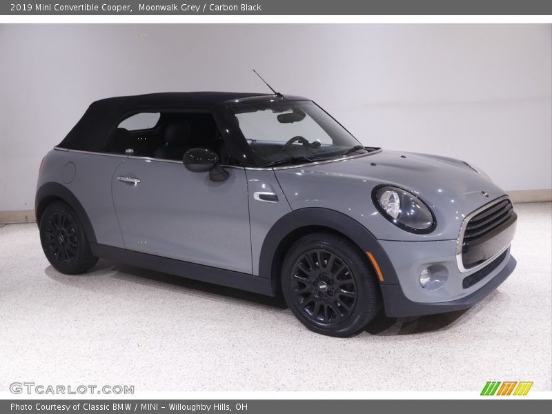 Moonwalk Grey / Carbon Black 2019 Mini Convertible Cooper
