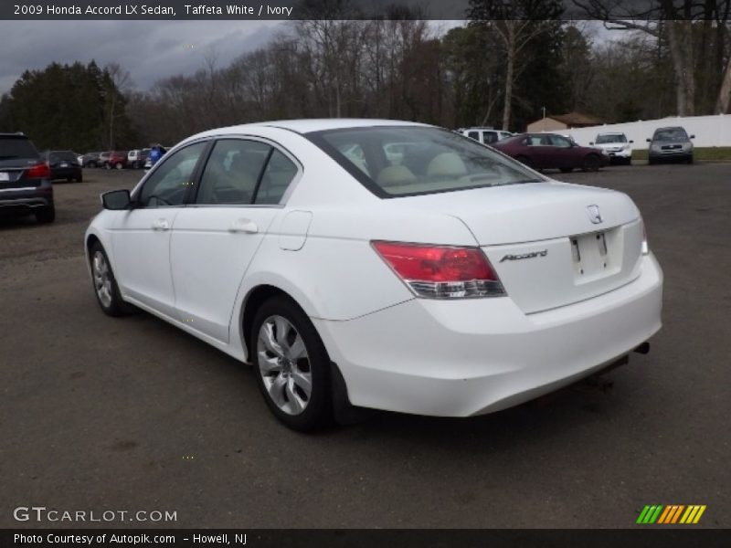 Taffeta White / Ivory 2009 Honda Accord LX Sedan
