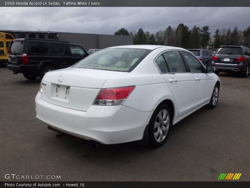 Taffeta White / Ivory 2009 Honda Accord LX Sedan