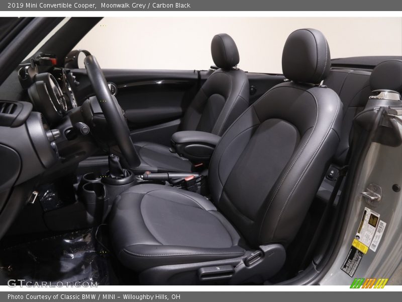 Moonwalk Grey / Carbon Black 2019 Mini Convertible Cooper