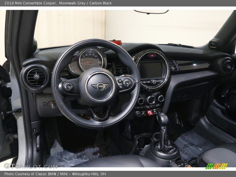 Moonwalk Grey / Carbon Black 2019 Mini Convertible Cooper