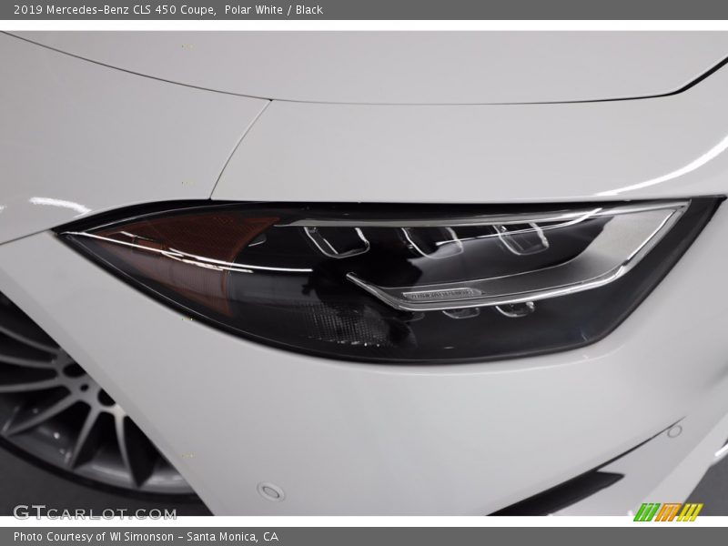 Polar White / Black 2019 Mercedes-Benz CLS 450 Coupe