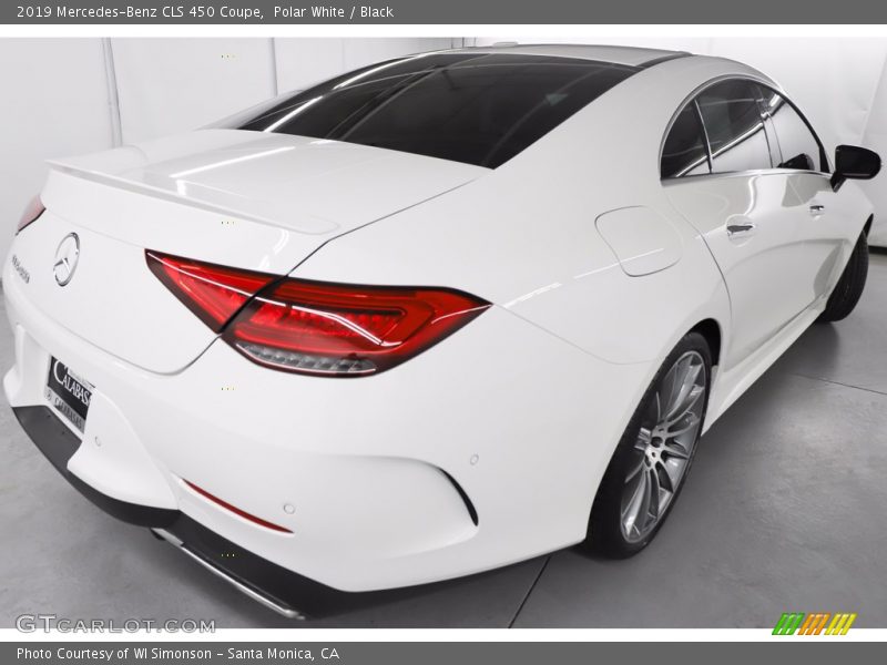 Polar White / Black 2019 Mercedes-Benz CLS 450 Coupe