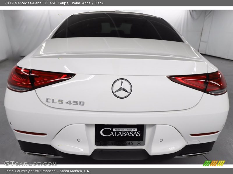 Polar White / Black 2019 Mercedes-Benz CLS 450 Coupe