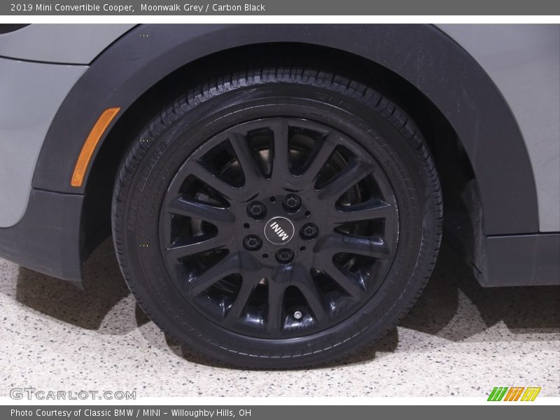 Moonwalk Grey / Carbon Black 2019 Mini Convertible Cooper