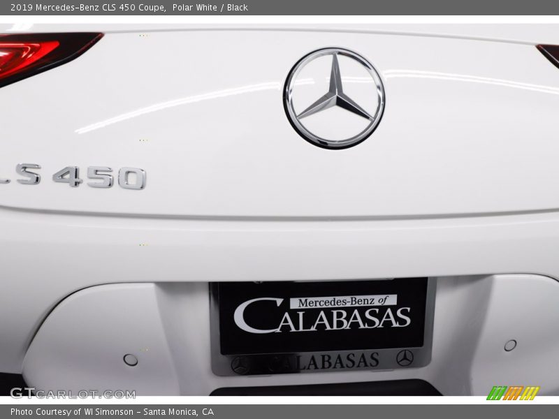 Polar White / Black 2019 Mercedes-Benz CLS 450 Coupe