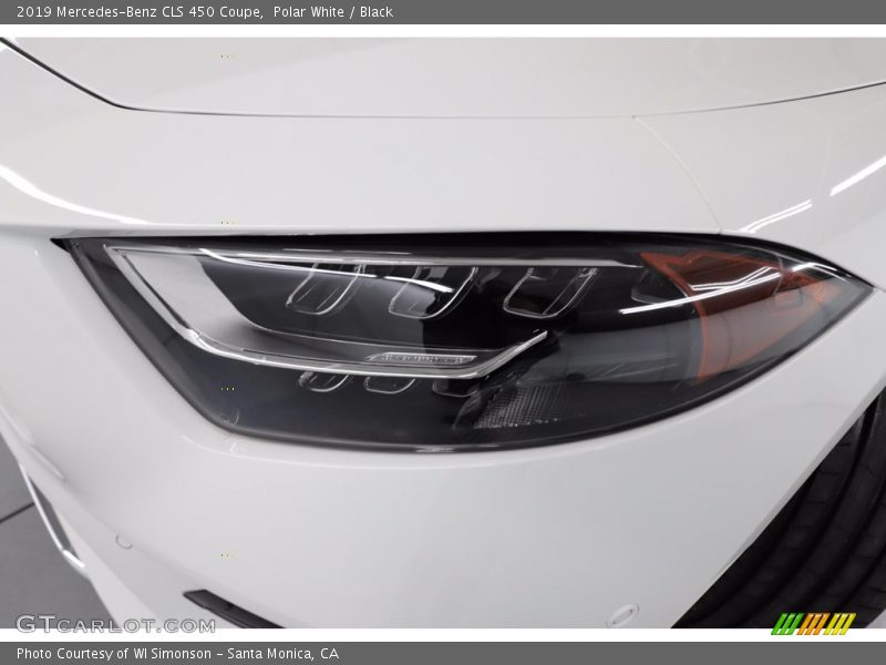 Polar White / Black 2019 Mercedes-Benz CLS 450 Coupe