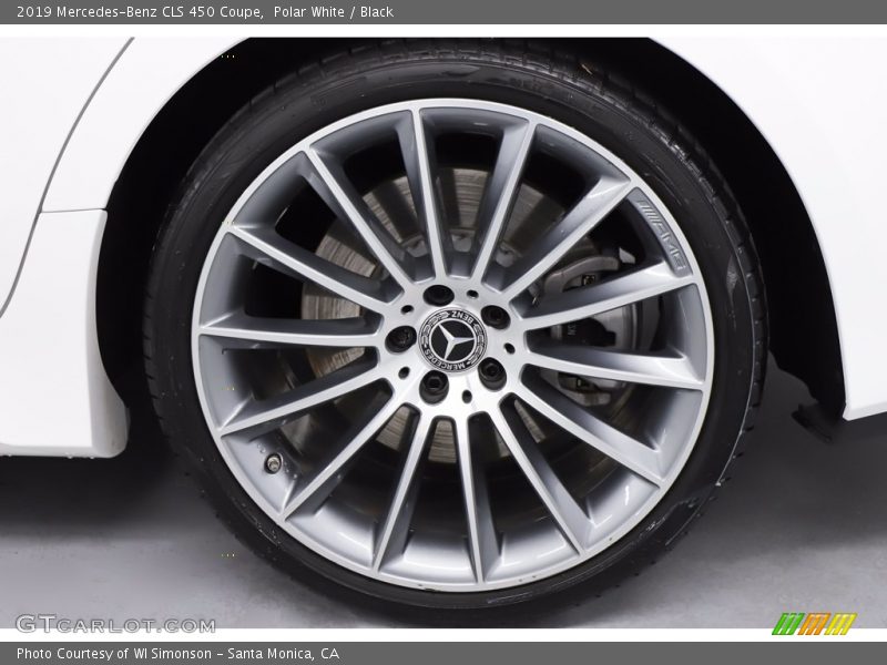 Polar White / Black 2019 Mercedes-Benz CLS 450 Coupe