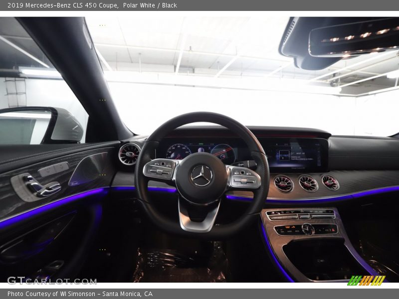 Polar White / Black 2019 Mercedes-Benz CLS 450 Coupe