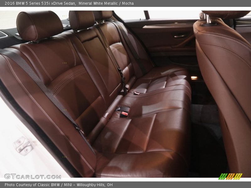 Rear Seat of 2016 5 Series 535i xDrive Sedan
