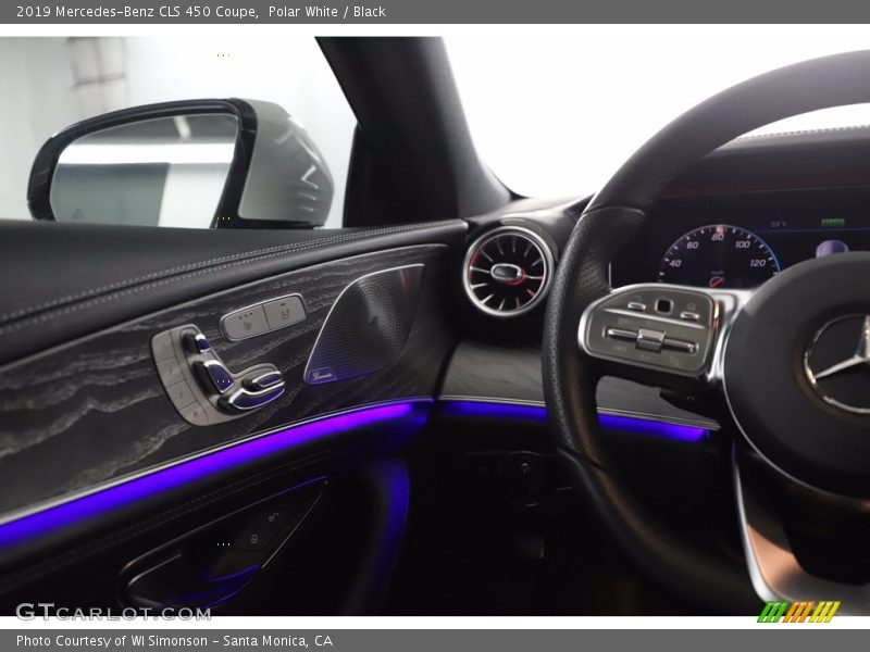 Polar White / Black 2019 Mercedes-Benz CLS 450 Coupe