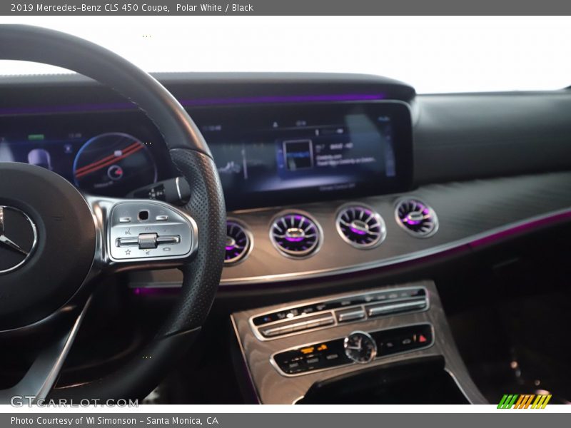 Polar White / Black 2019 Mercedes-Benz CLS 450 Coupe