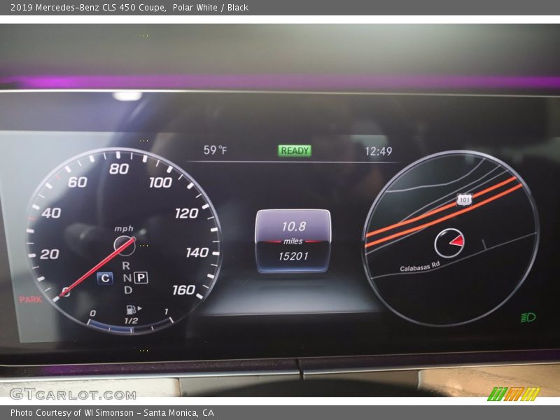 Polar White / Black 2019 Mercedes-Benz CLS 450 Coupe