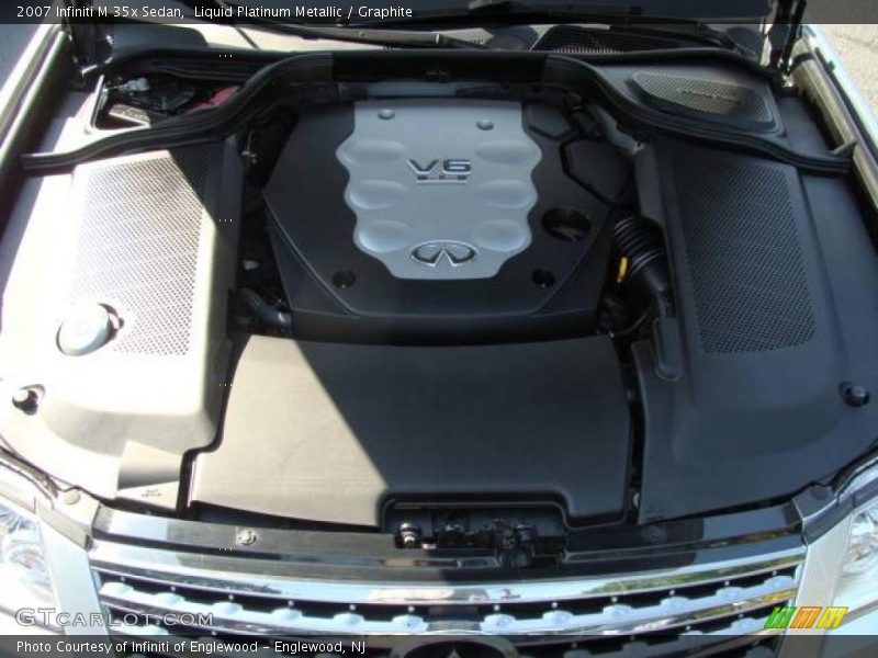 Liquid Platinum Metallic / Graphite 2007 Infiniti M 35x Sedan