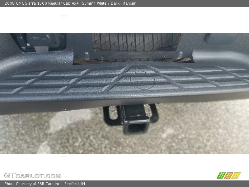 Summit White / Dark Titanium 2008 GMC Sierra 1500 Regular Cab 4x4