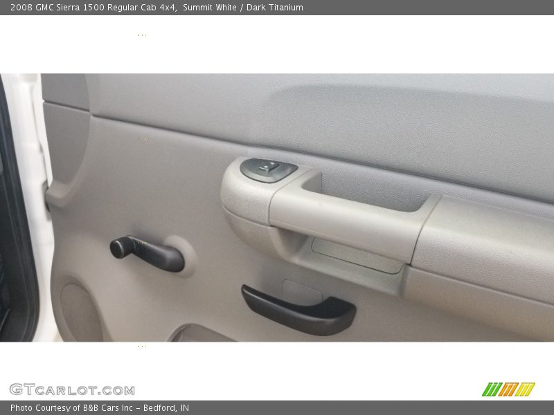 Summit White / Dark Titanium 2008 GMC Sierra 1500 Regular Cab 4x4