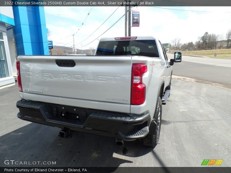 Silver Ice Metallic / Jet Black 2022 Chevrolet Silverado 2500HD Custom Double Cab 4x4