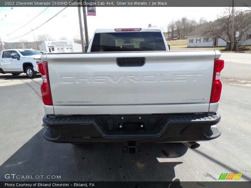 Silver Ice Metallic / Jet Black 2022 Chevrolet Silverado 2500HD Custom Double Cab 4x4