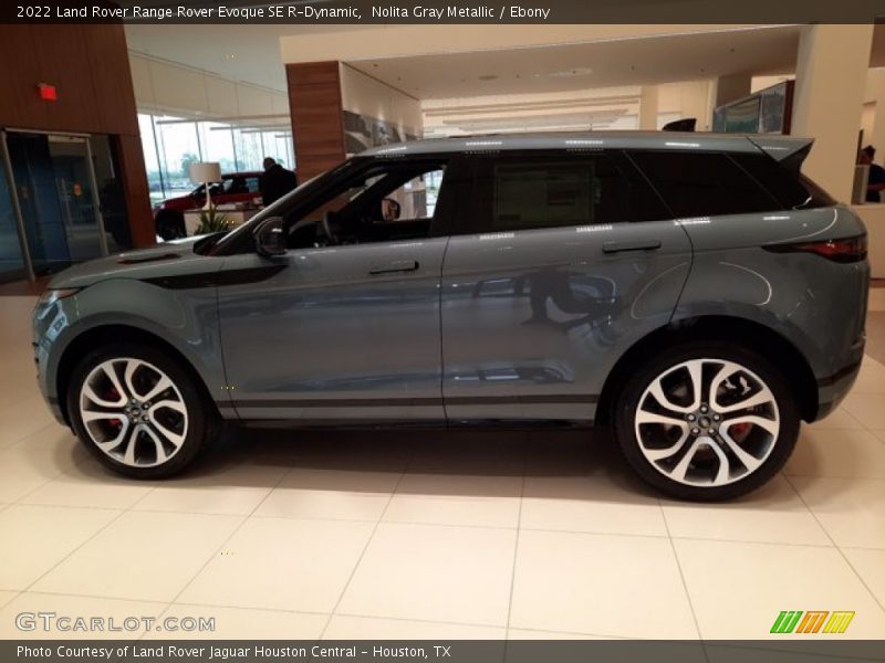 Nolita Gray Metallic / Ebony 2022 Land Rover Range Rover Evoque SE R-Dynamic