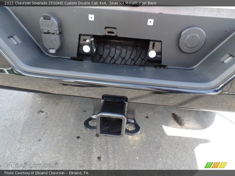 Silver Ice Metallic / Jet Black 2022 Chevrolet Silverado 2500HD Custom Double Cab 4x4