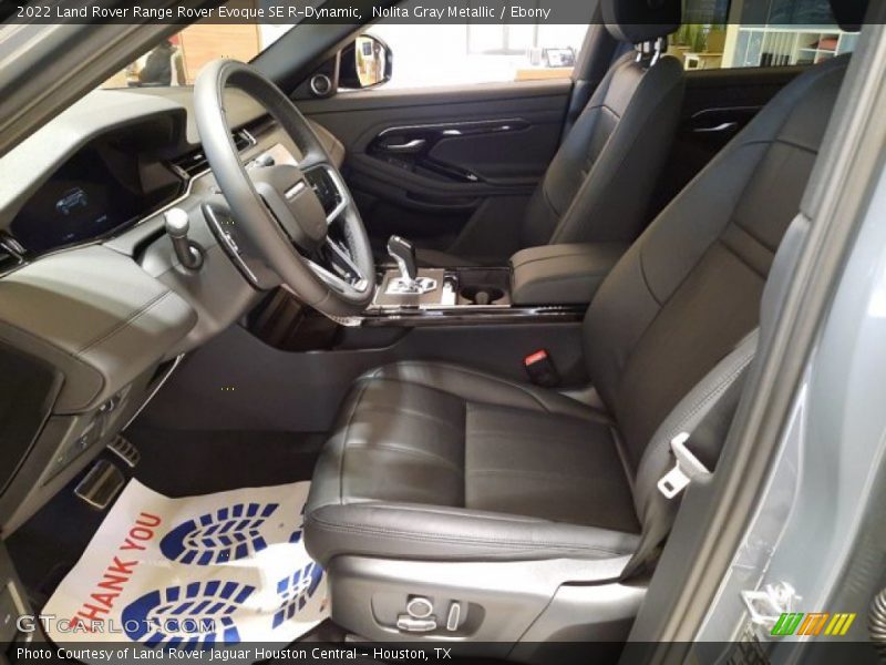 Nolita Gray Metallic / Ebony 2022 Land Rover Range Rover Evoque SE R-Dynamic